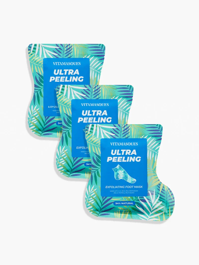 Ultra Peeling Exfoliating Foot Mask by Vitamasques