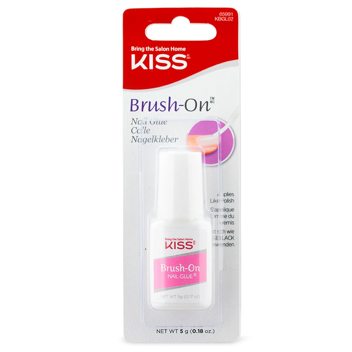 Brush-On Nail Glue by KISS