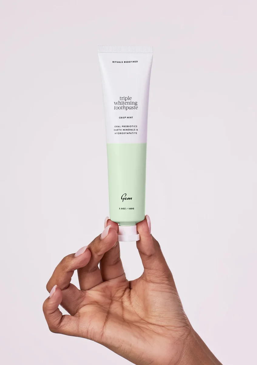 Mint Triple Whitening Toothpaste by Gem
