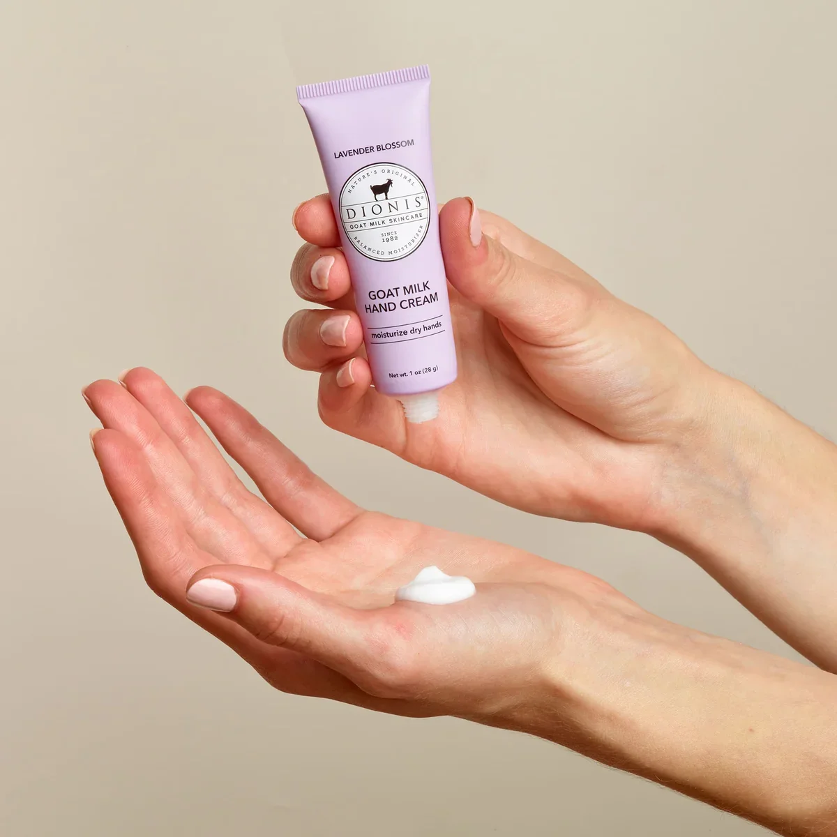 Lavender Blossom Goat Milk Hand Cream by Dionis
