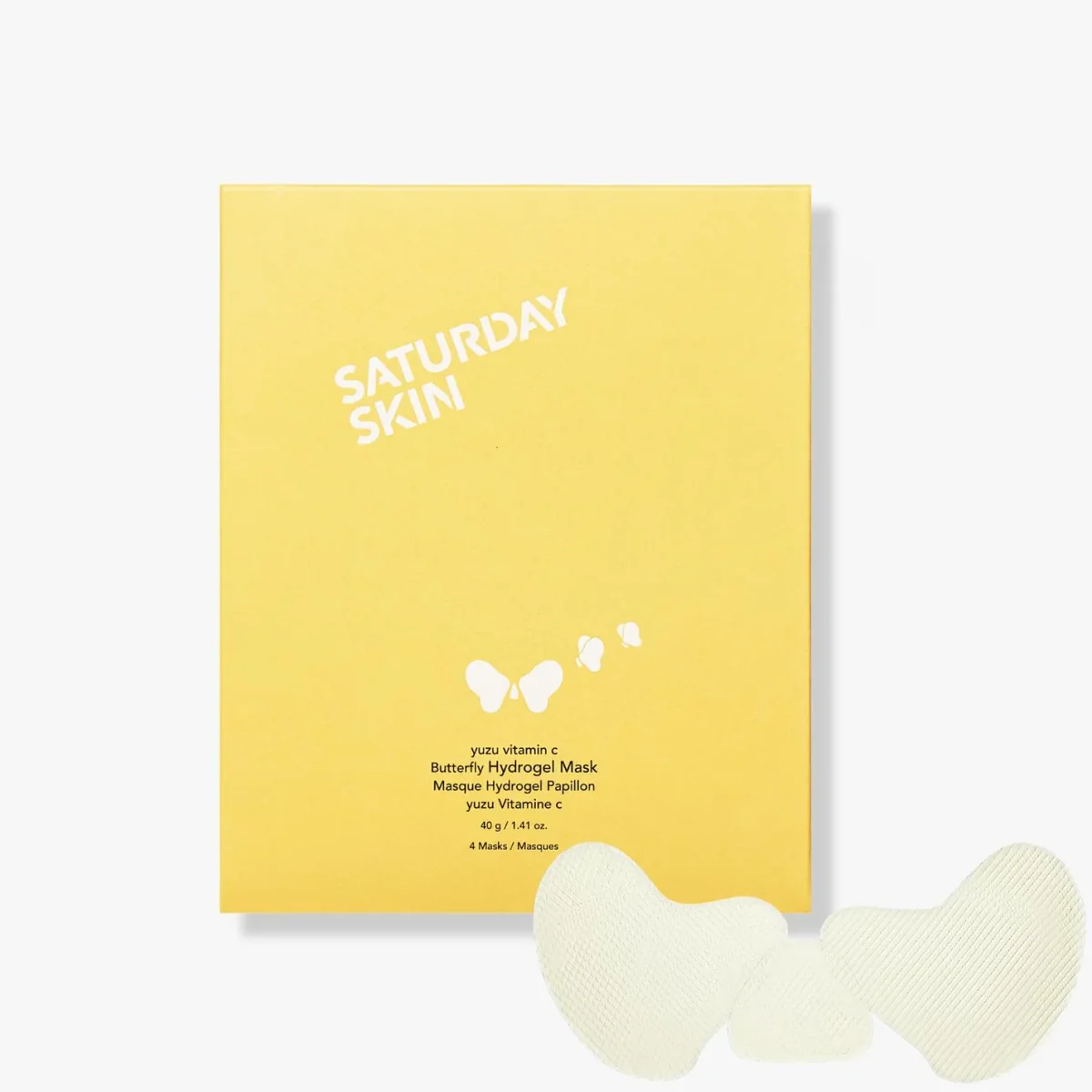 Yuzu Vitamin C Butterfly Hydrogel Mask by Saturday Skin