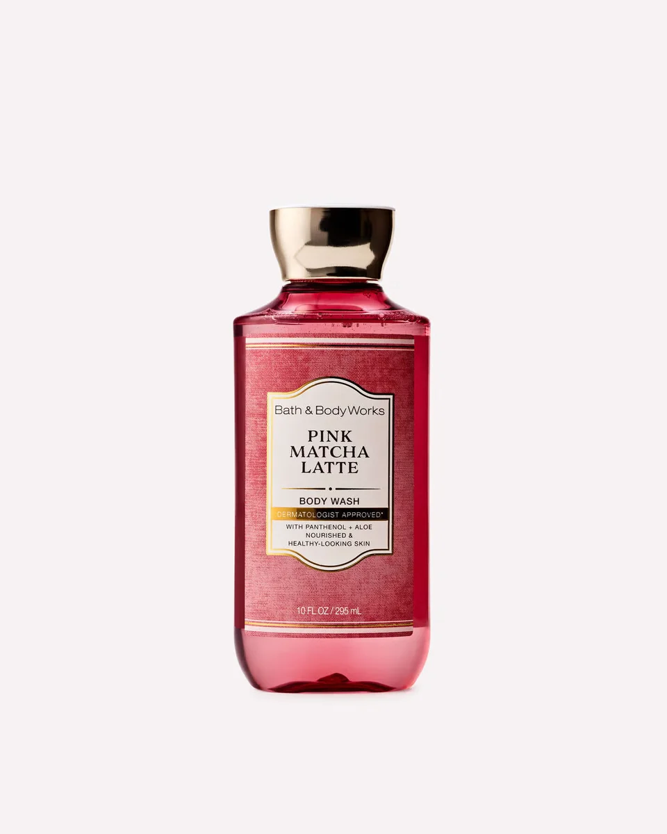 Pink Matcha Latte Body Wash by Bath & Body Works
