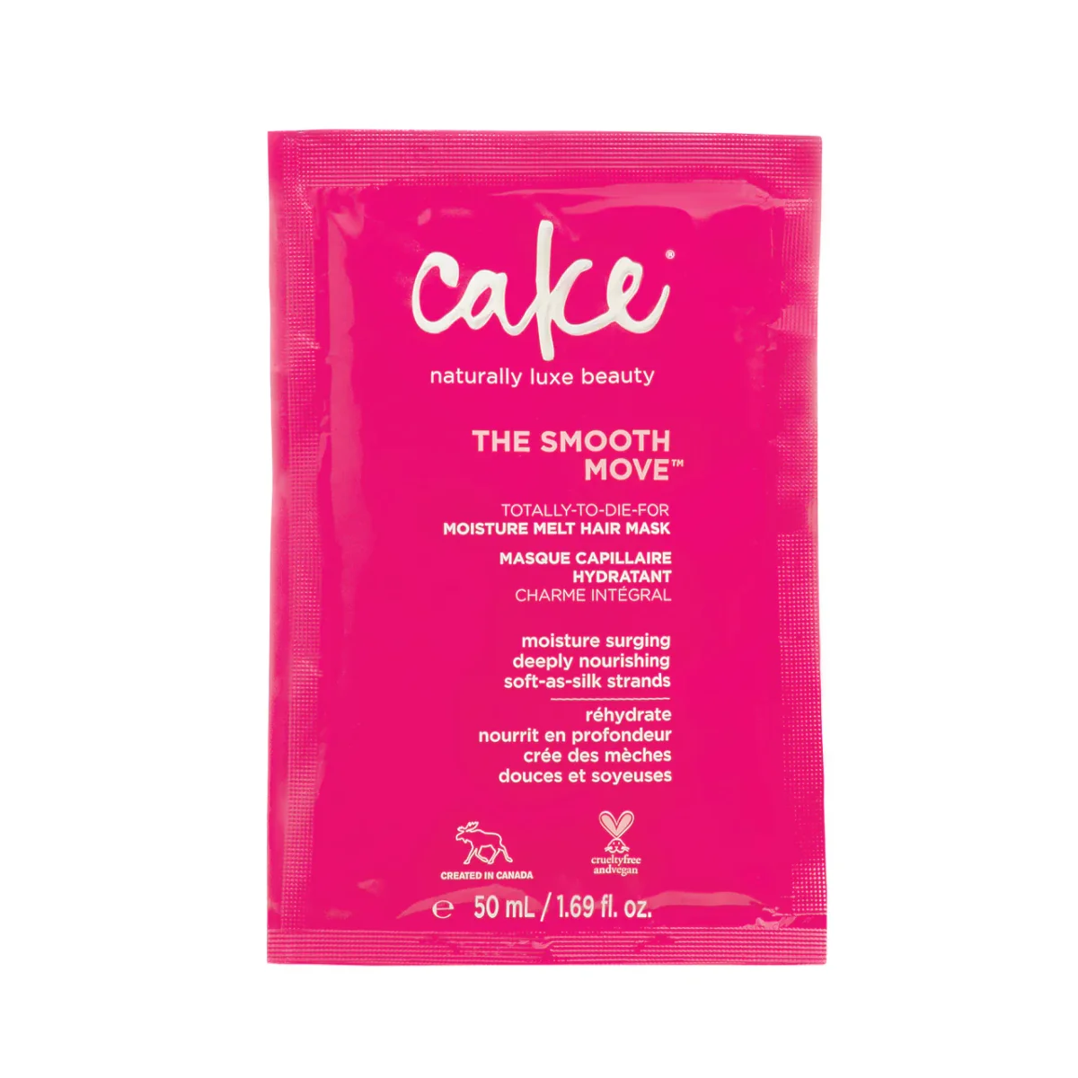 The Smooth Move Moisture Melt Hair Mask by Cake Beauty