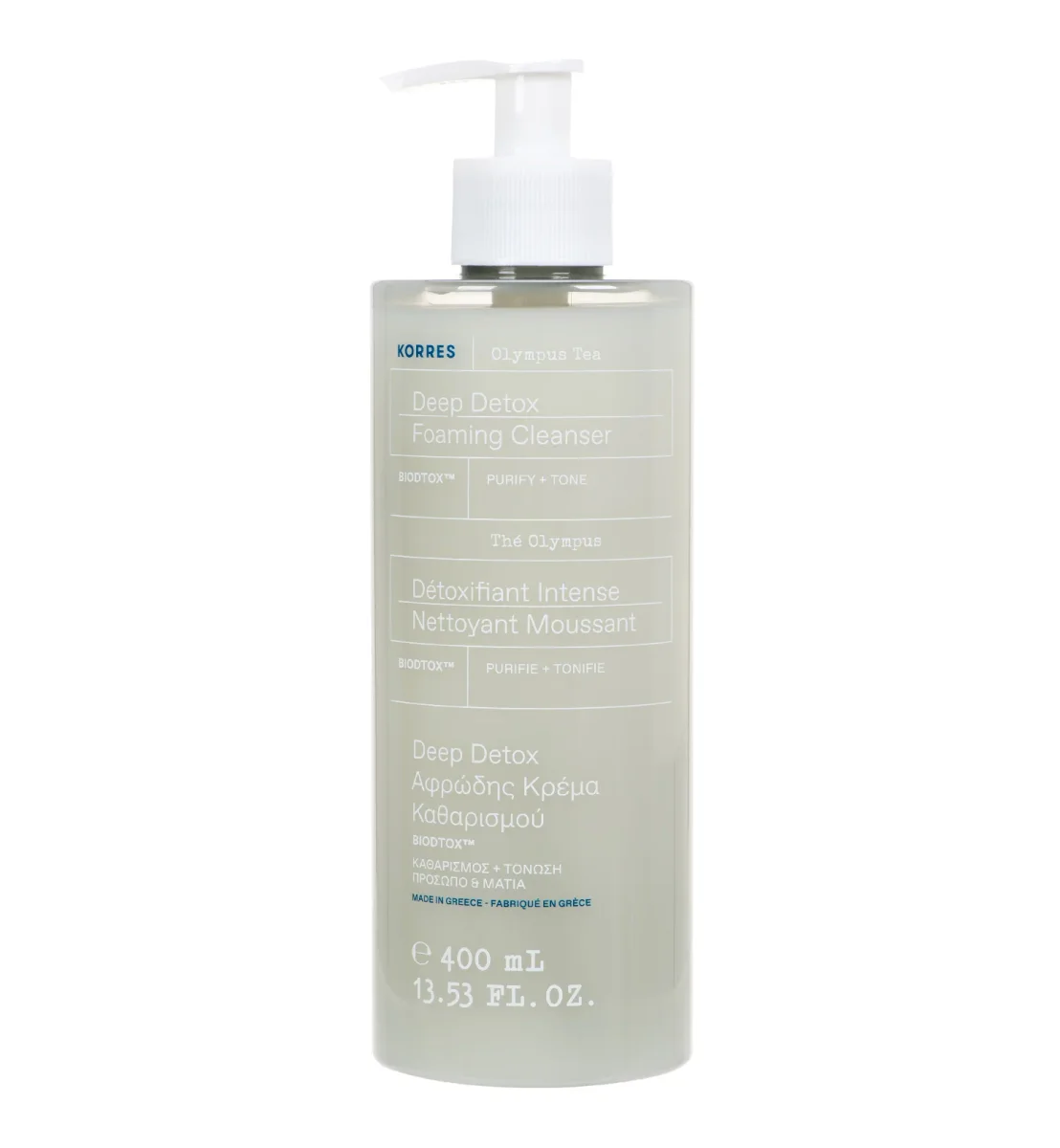 Olympus Tea Deep Detox Foaming Cleanser by Korres