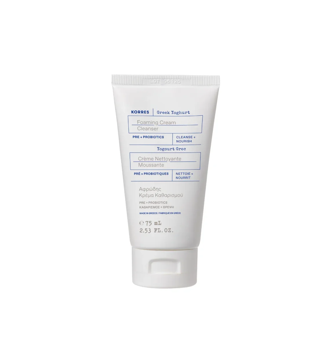 Greek Yogurt Foaming Cream Cleanser by Korres