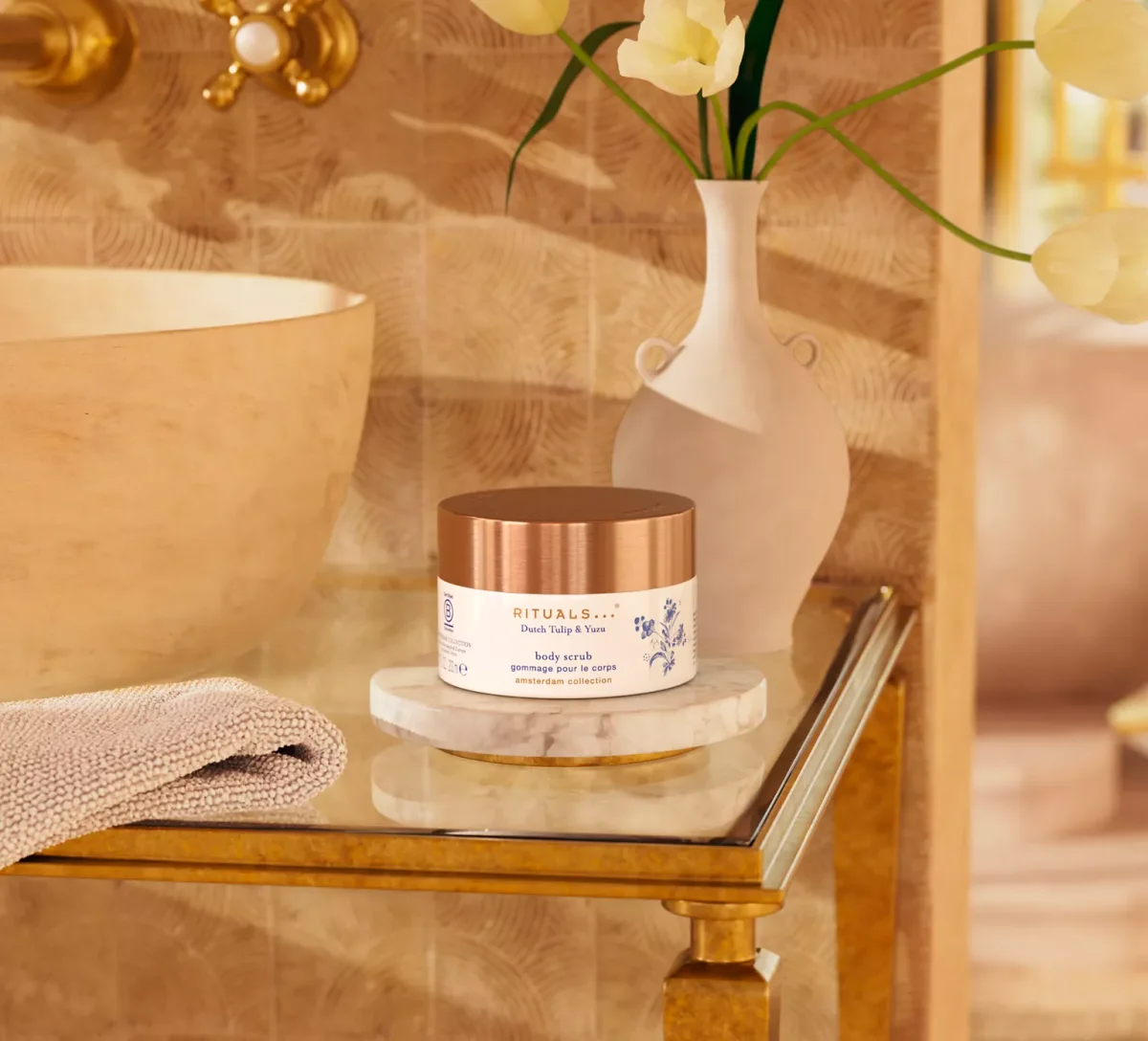 Amsterdam Collection Dutch Tulip & Yuzu Body Scrub by Rituals