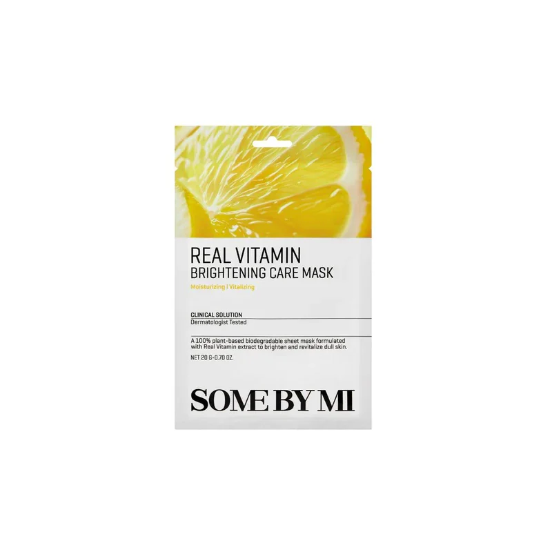 Real Vitamin Brightening Care Mask by Some By Mi