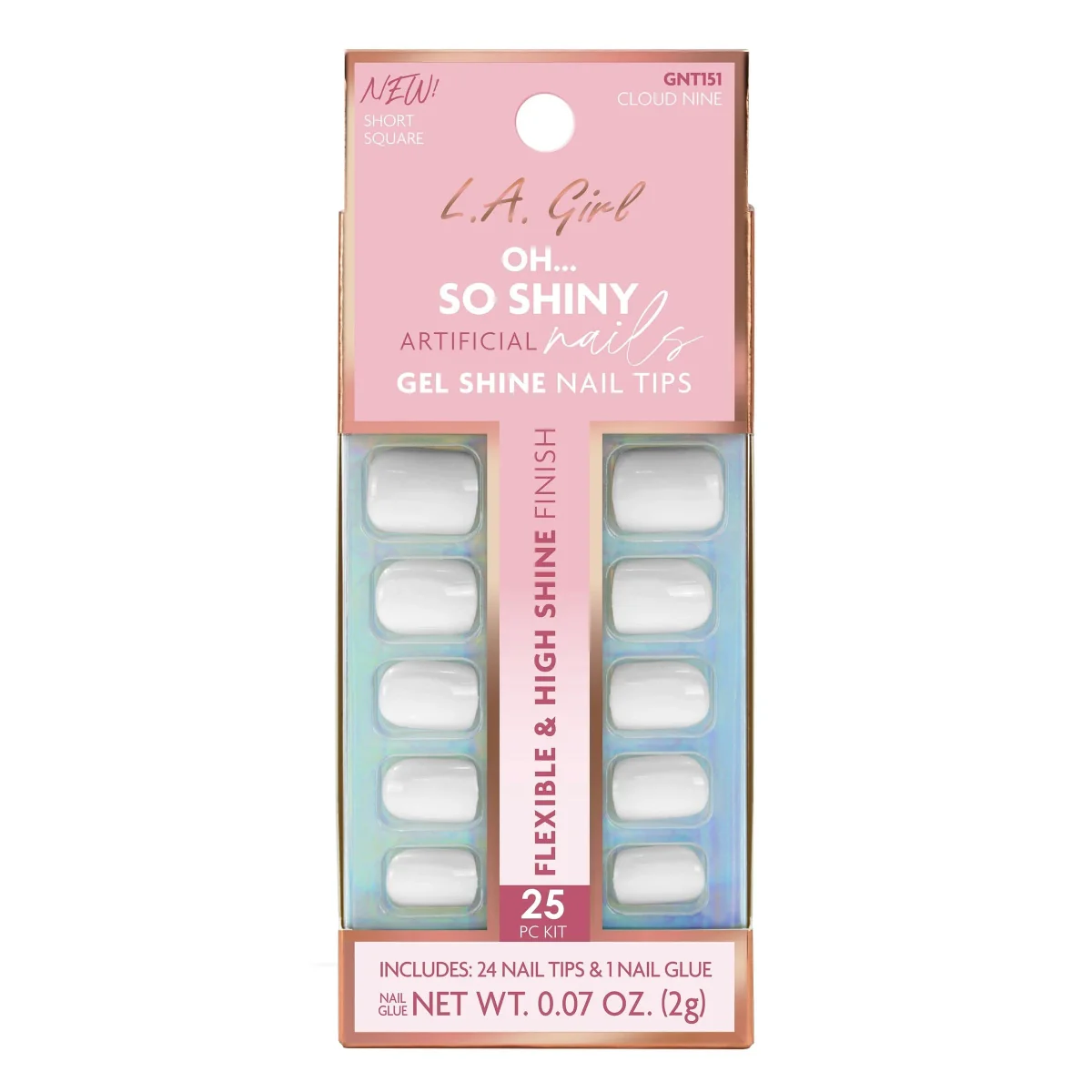 Oh So Shiny Nail Tips by L.A. Girl