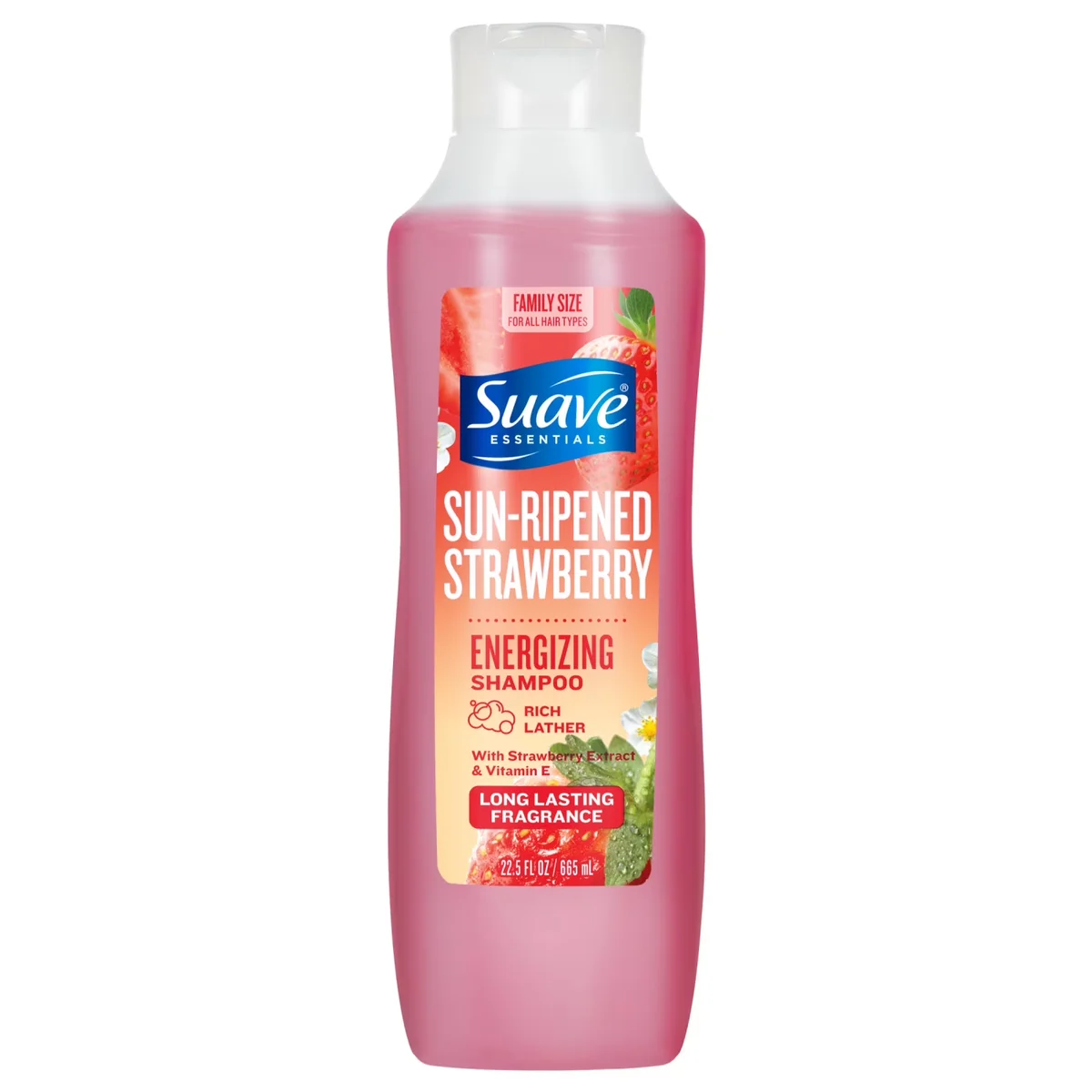 Sun-Ripened Strawberry Energizing Shampoo by Suave