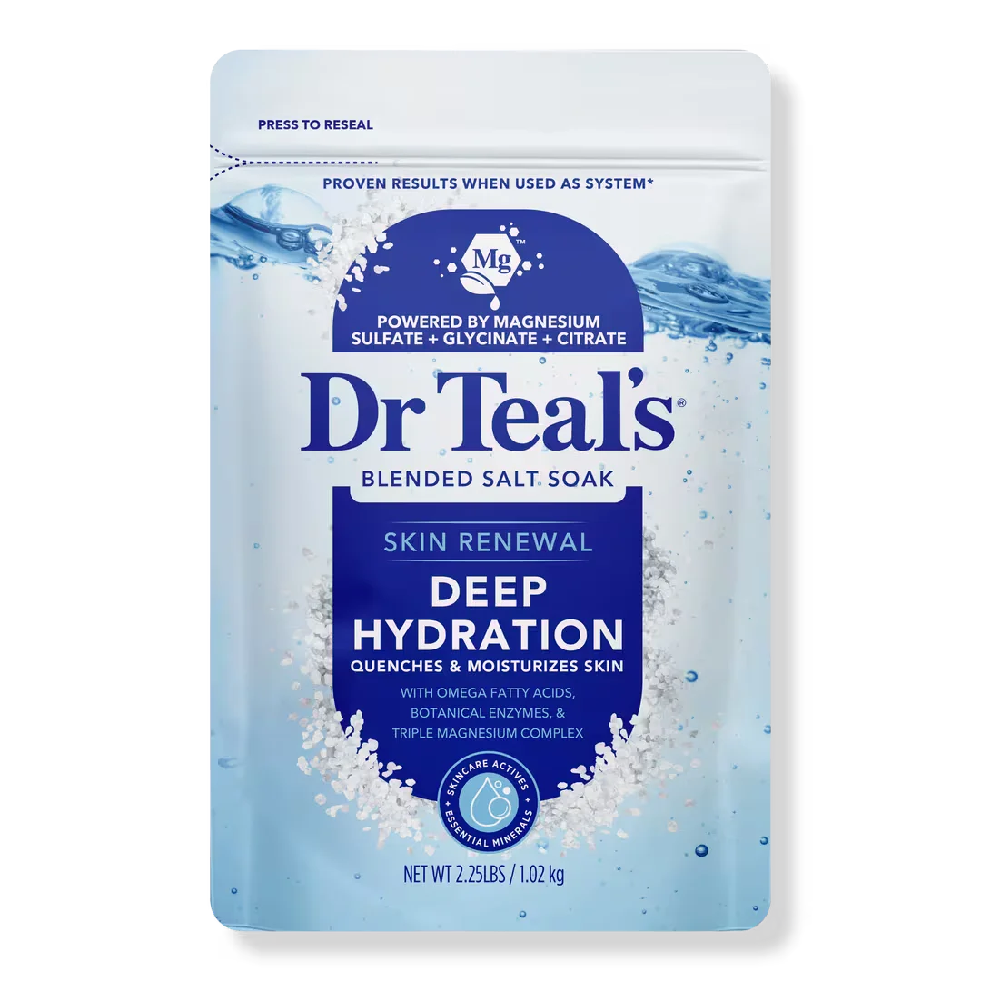 Skin Renewal Deep Hydration Blended Salt Soak by Dr Teal's