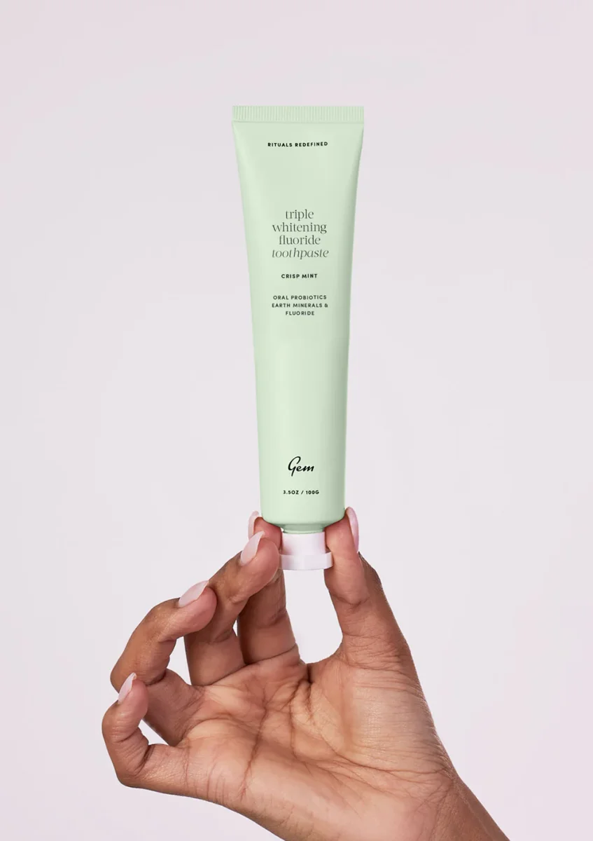 Mint Triple Whitening Fluoride Toothpaste by Gem