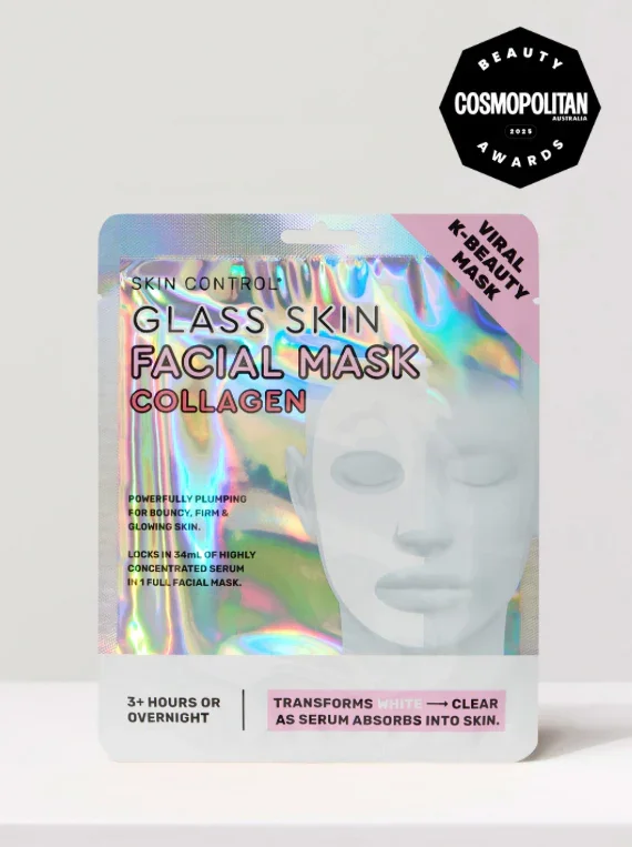 Glass Skin Facial Mask Collagen by Skin Control