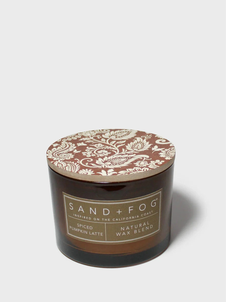 Spiced Pumpkin Latte Candle by Sand + Fog