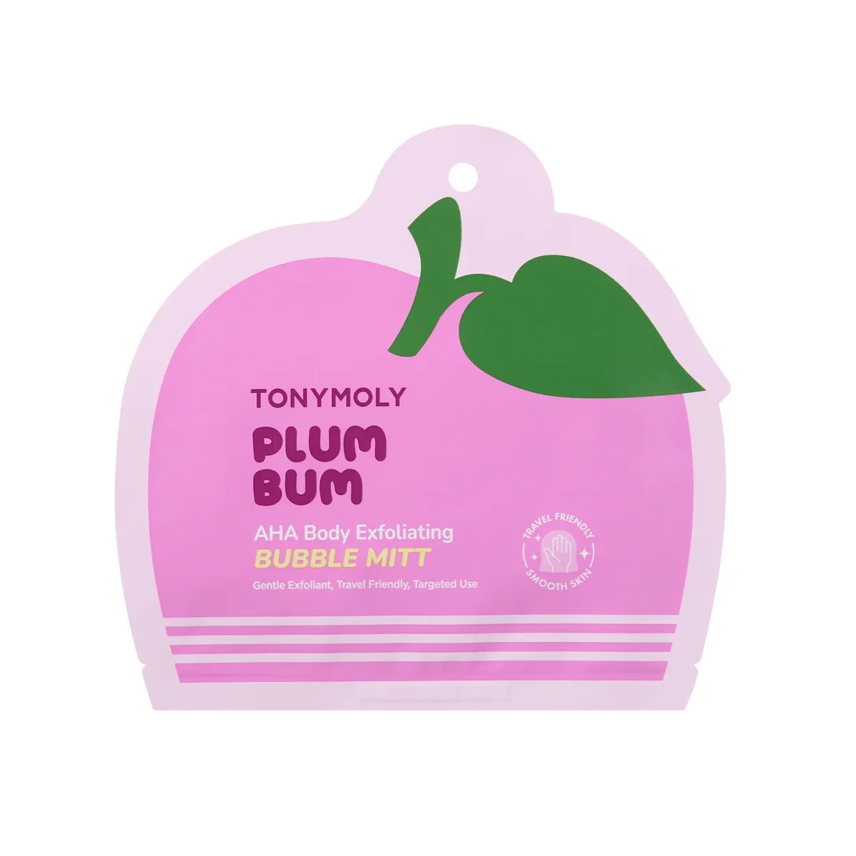 Plum Bum AHA Body Exfoliating Bubble Mitt by TONYMOLY