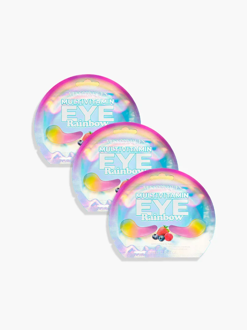 Multivitamin Rainbow Eye Pads by Vitamasques
