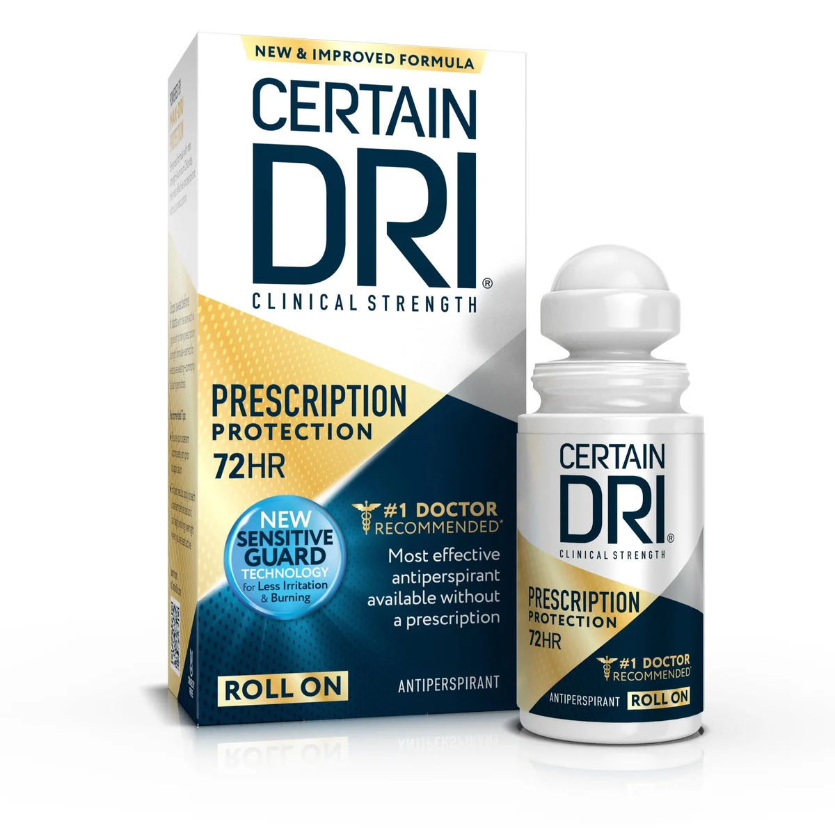 Certain Dri Clinical Strength Roll-On Antiperspirant by Certain Dri