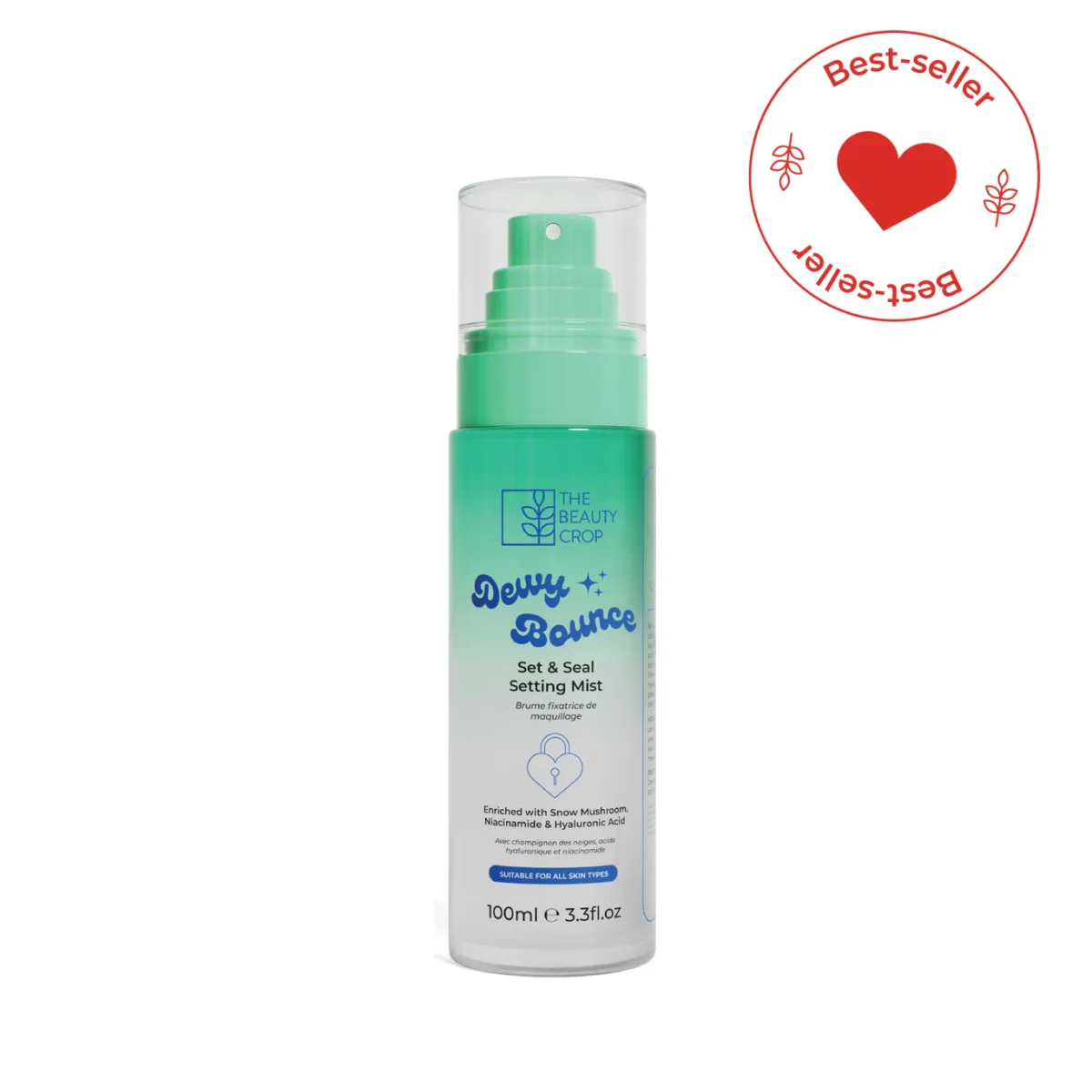 Dewy Bounce 16 Hour Hold Dewy Setting Spray by The Beauty Crop