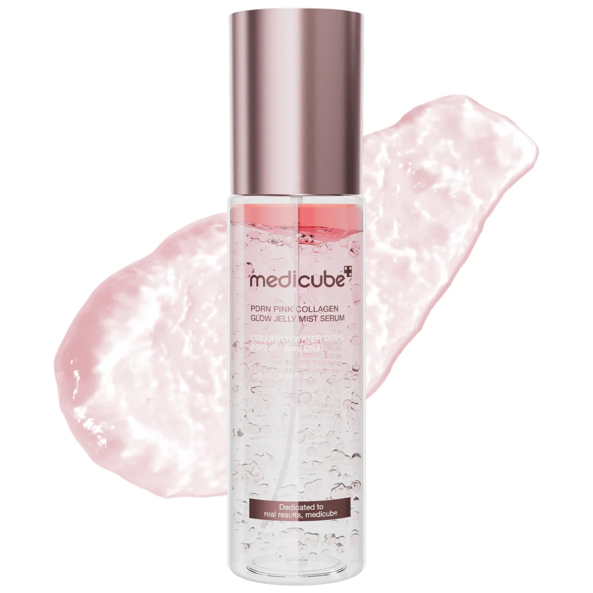 PDRN Pink Collagen Glow Jelly Mist Serum by Medicube