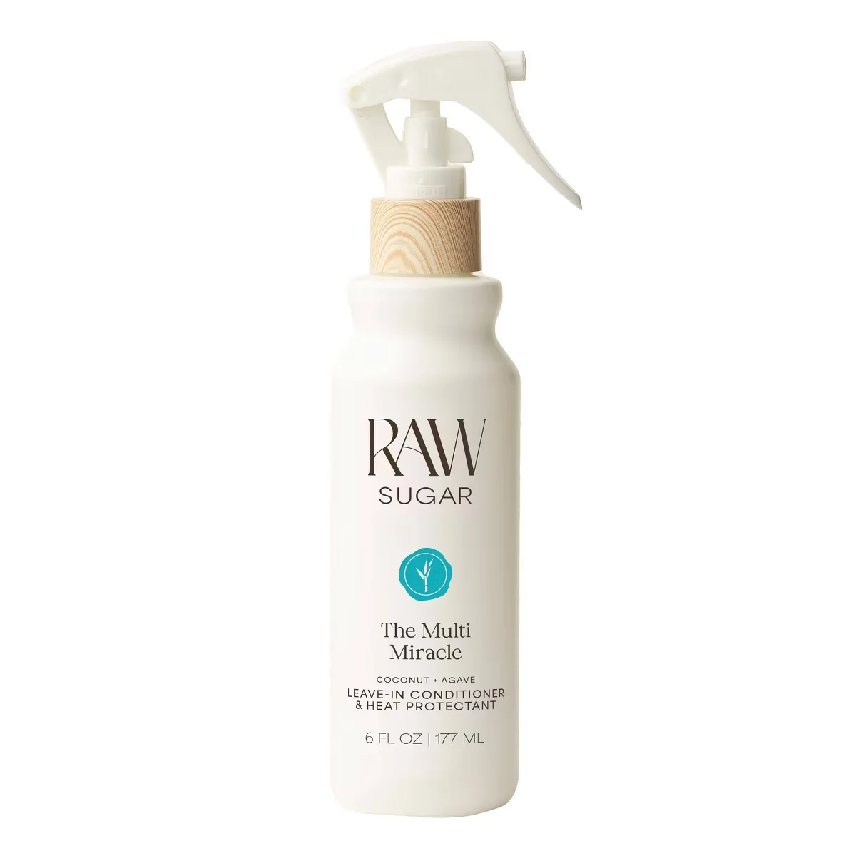 The Multi Miracle Leave-In Conditioner & Heat Protectant by Raw Sugar