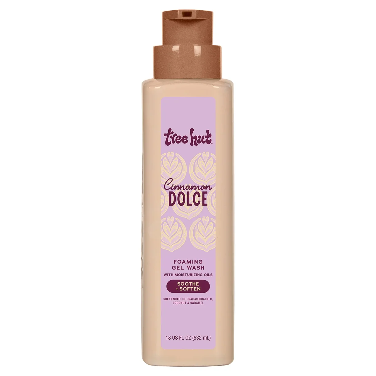 Cinnamon Dolce Foaming Gel Wash by Tree Hut