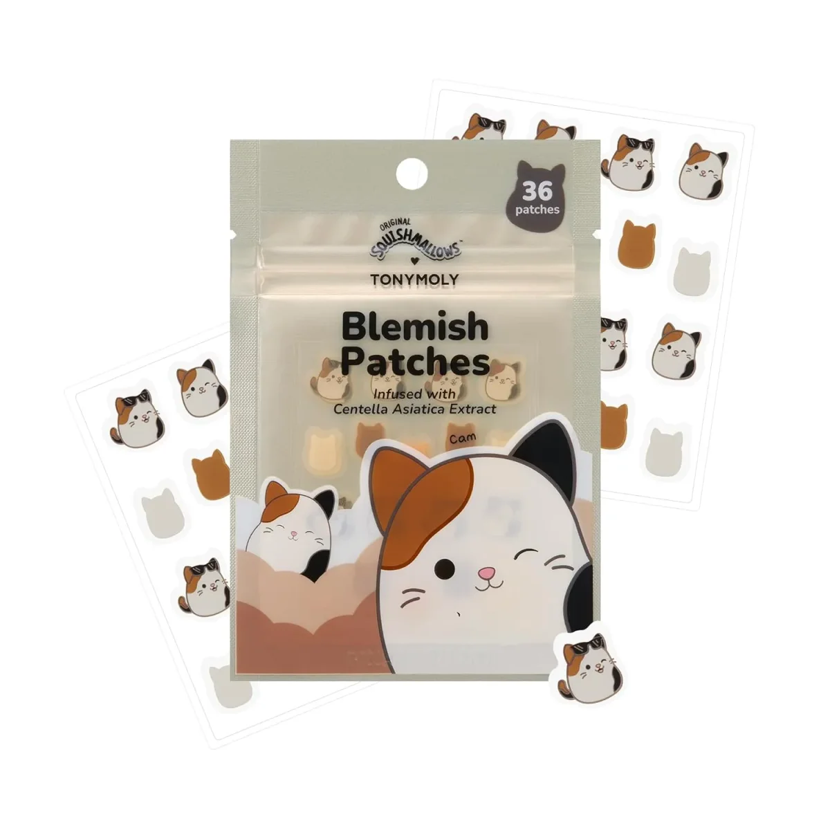 Squishmallows Cam Blemish Patches by TONYMOLY