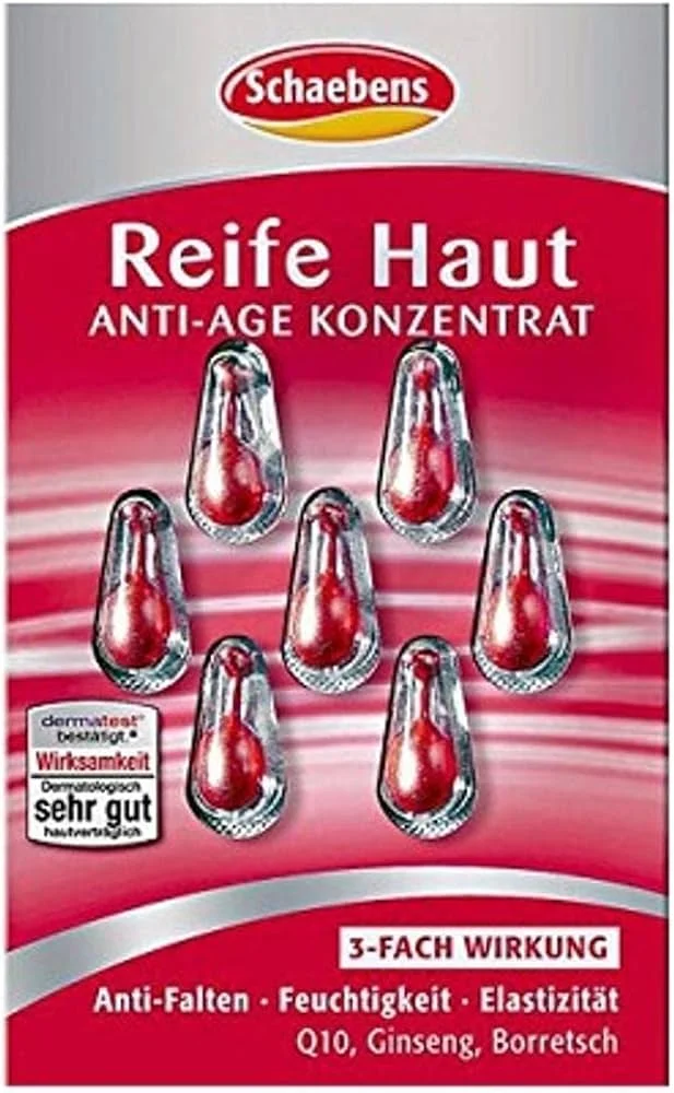 Anti-Age Concentrate Serum Capsules by Schaebens