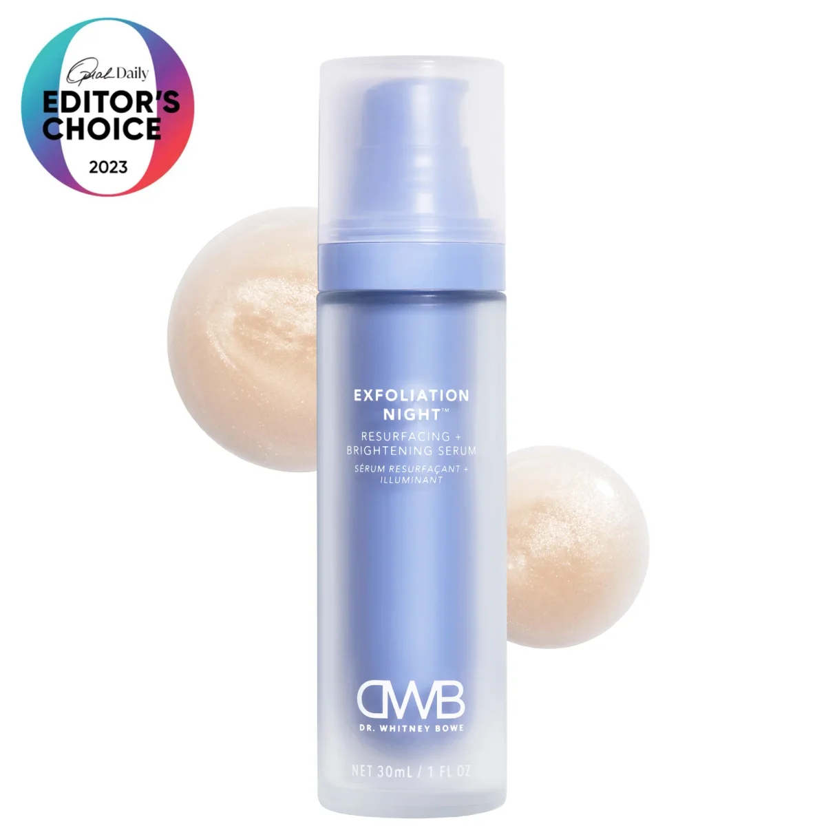 Exfoliation Night™ Resurfacing + Brightening Serum by Dr. Whitney Bowe Beauty