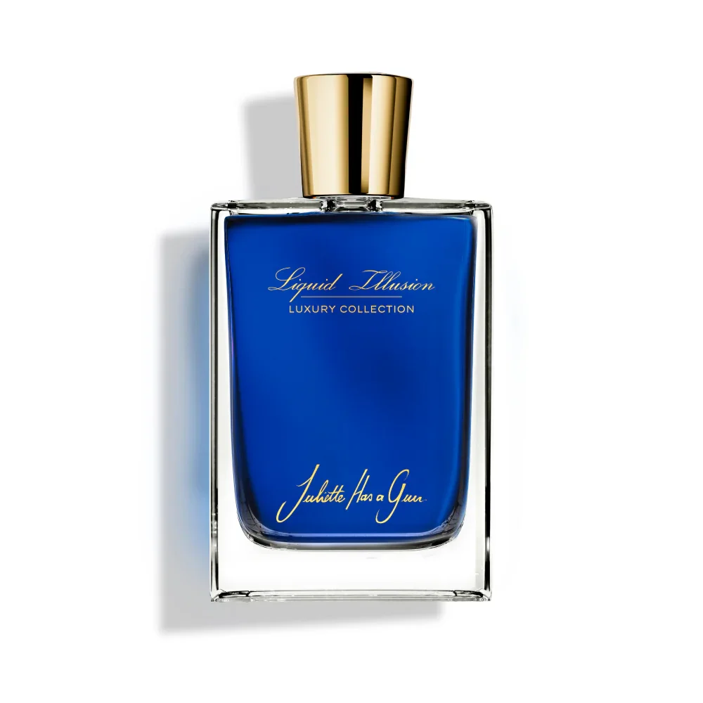 Liquid Illusion Eau de Parfum by Juliette has a gun