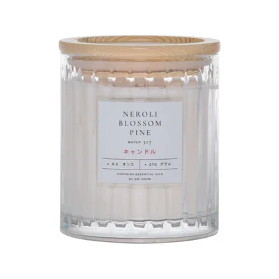 Hikaru Neroli Blossom Pine Candle by DW Home