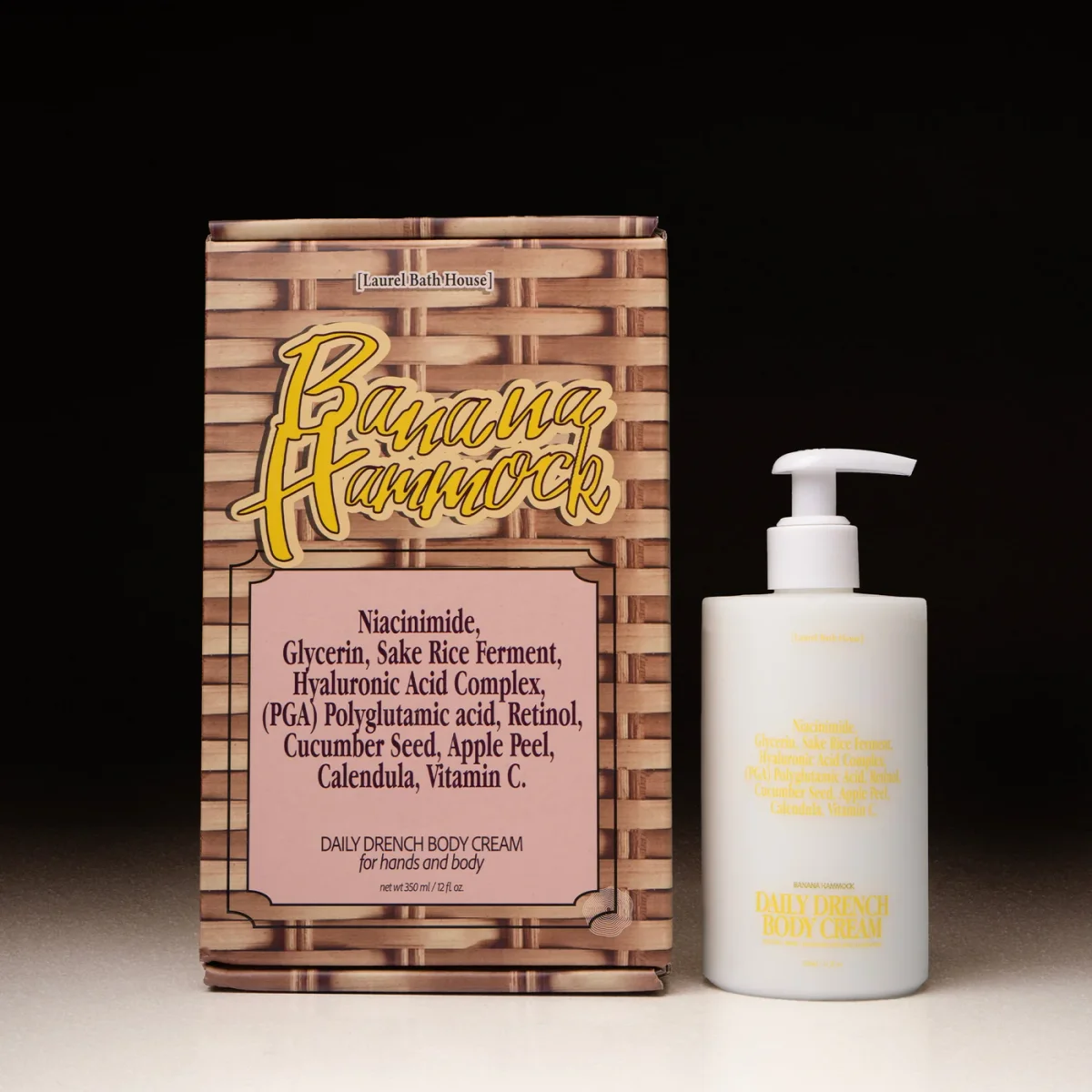 Banana Hammock Daily Drench Body Cream by Laurel Bath House