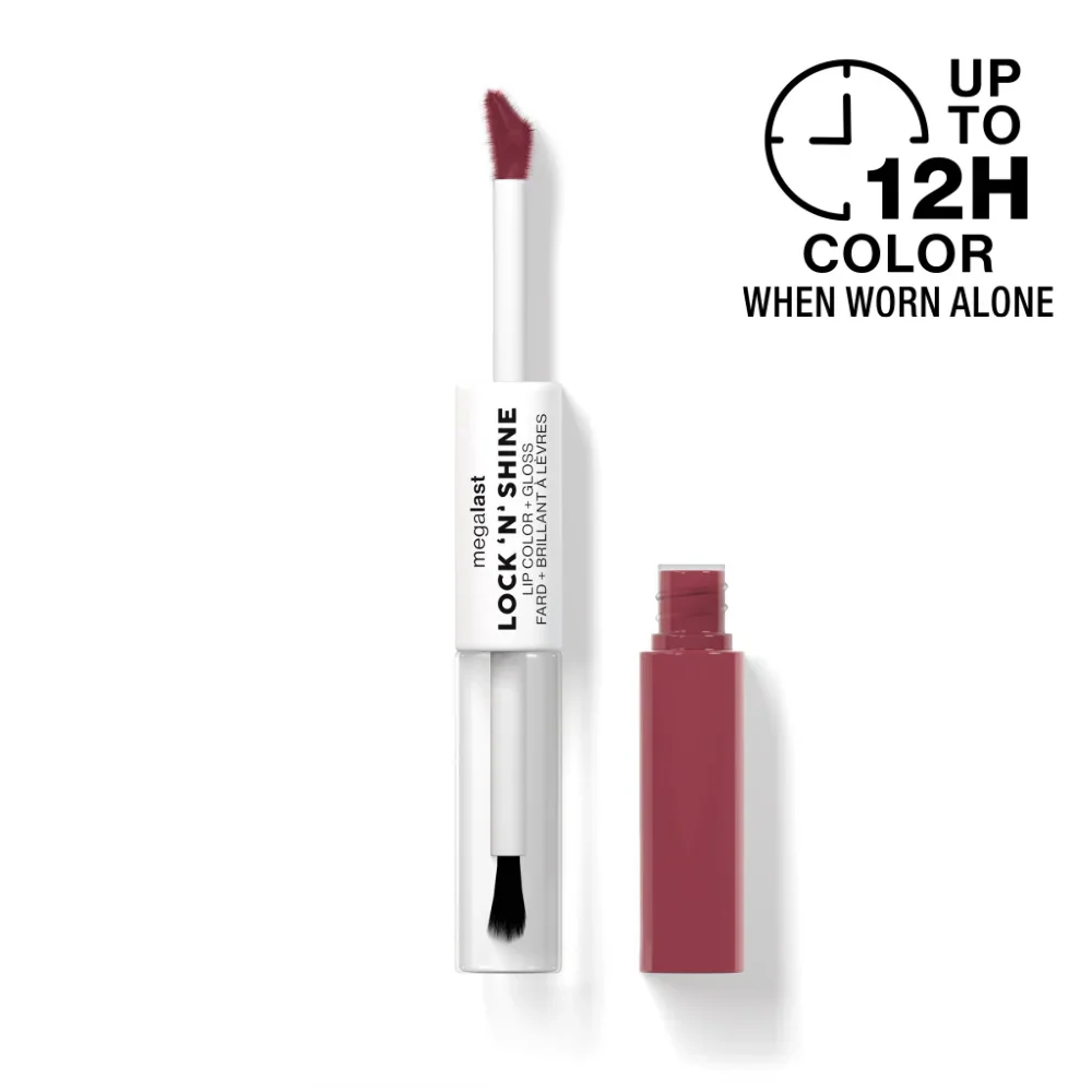 Megalast Lock 'N' Shine Lip Color + Gloss by wet n wild