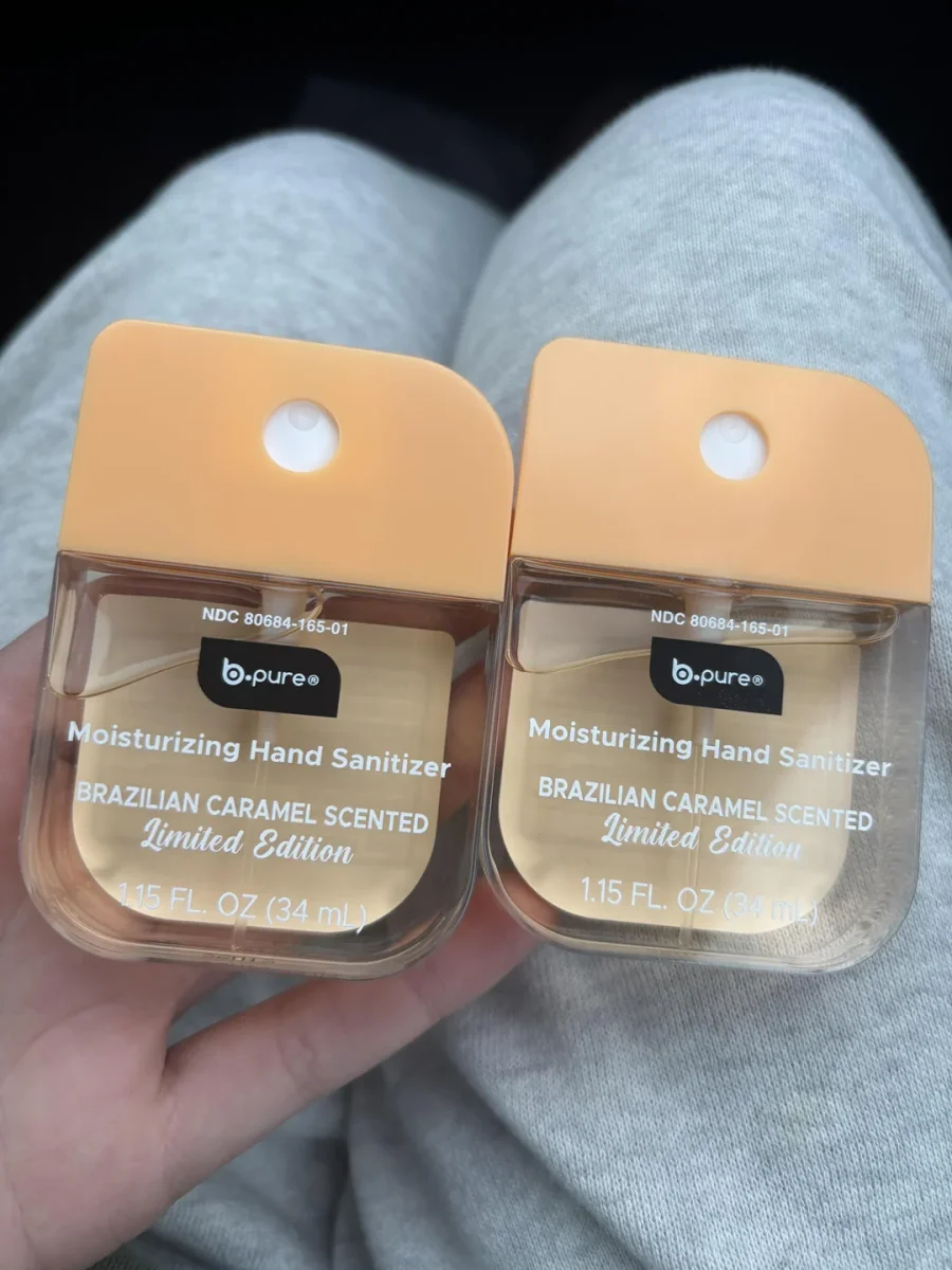 Brazilian Caramel Moisturizing Hand Sanitizer by b pure