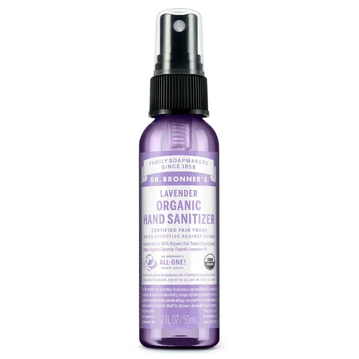 Lavender Organic Hand Sanitizer Spray by Dr. Bronner's