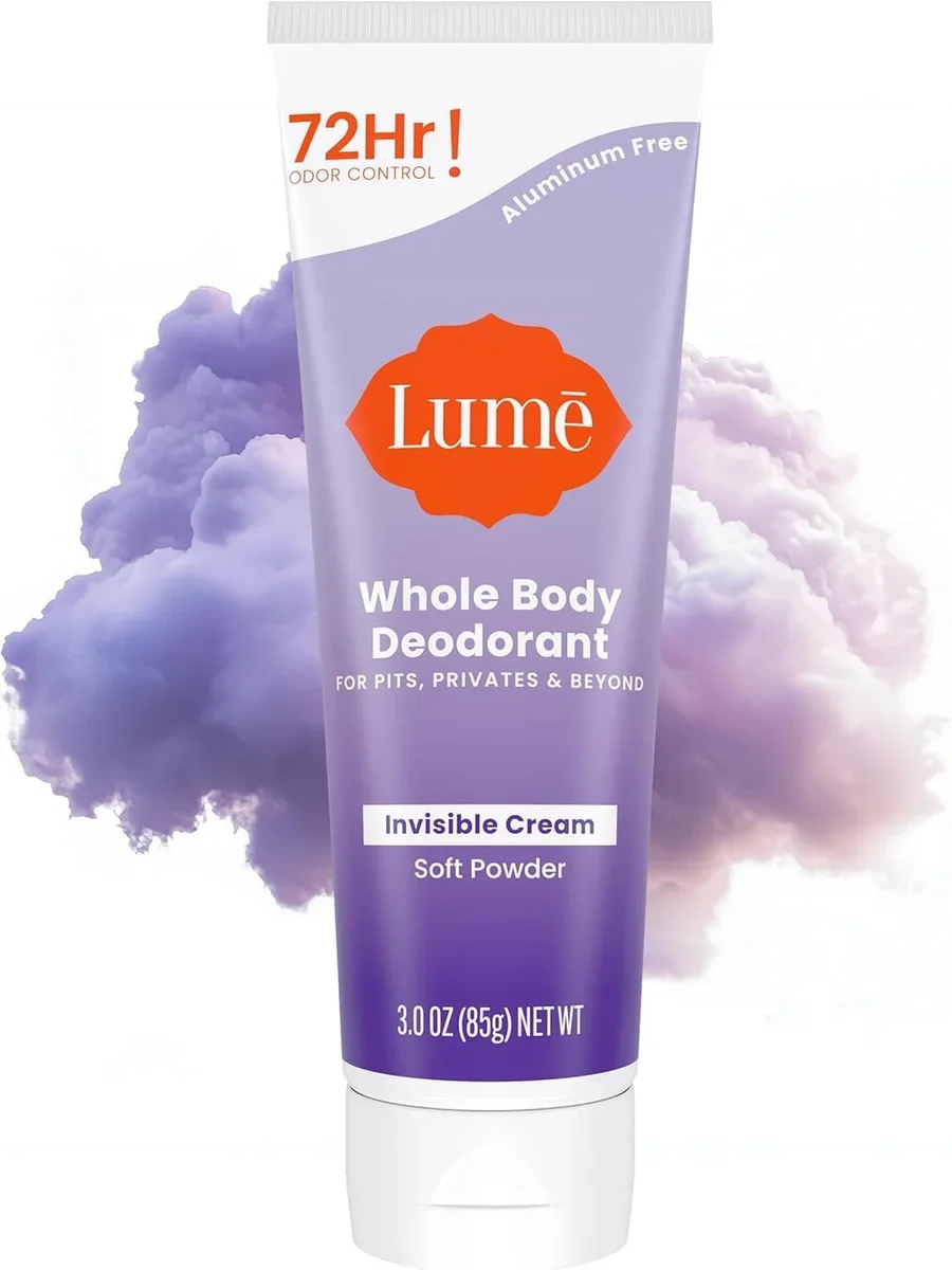 Soft Powder Whole Body Cream Deodorant by Lume