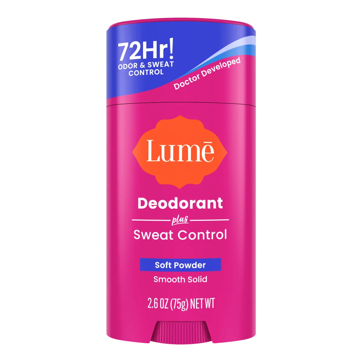 Soft Powder Sweat Control Solid Deodorant by Lume