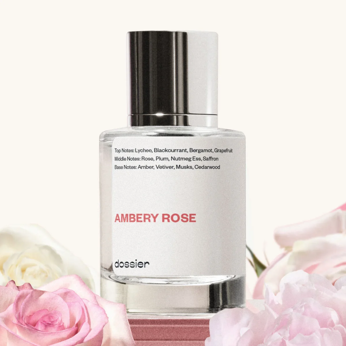 Ambery Rose Eau de Parfum by Dossier