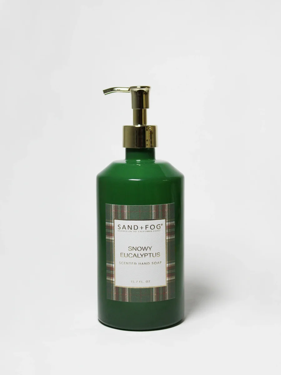 Snowy Eucalyptus Liquid Hand Soap by Sand + Fog