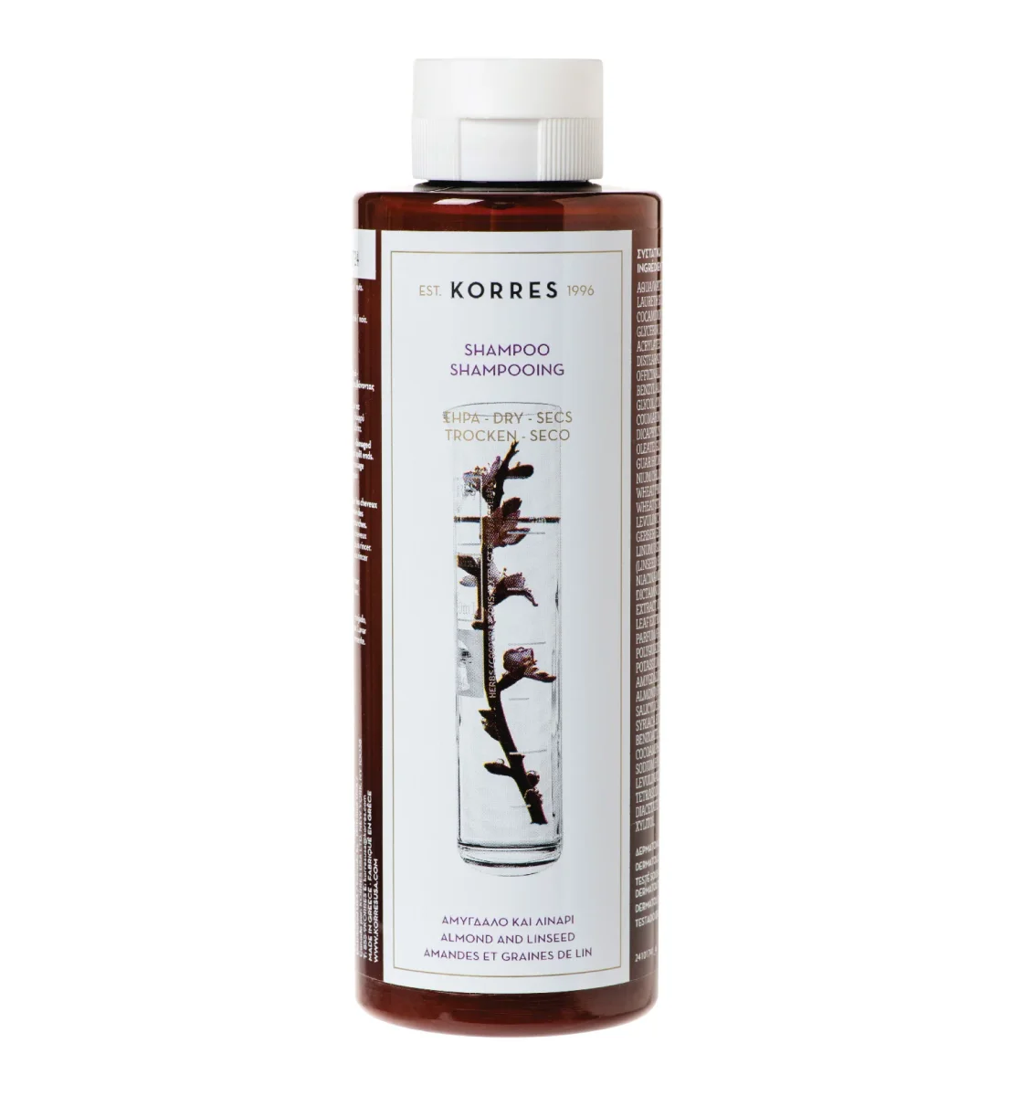 Almond + Linseed Shampoo for Dry/Damaged Hair by Korres