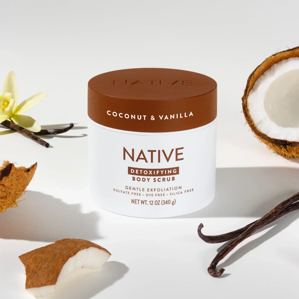 Body Scrub Coconut & Vanilla by Native