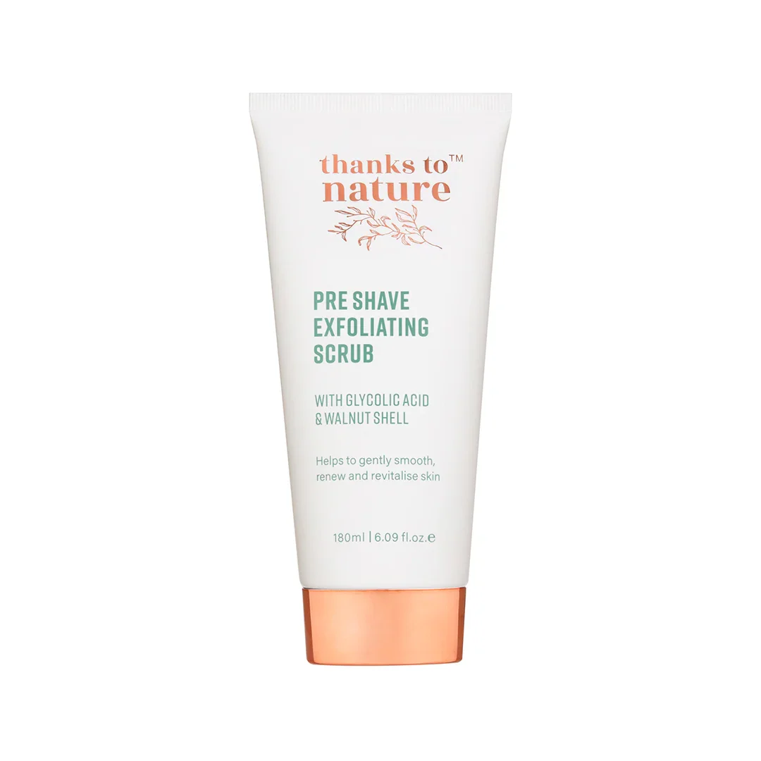Pre Shave Exfoliating Scrub by Thanks To Nature