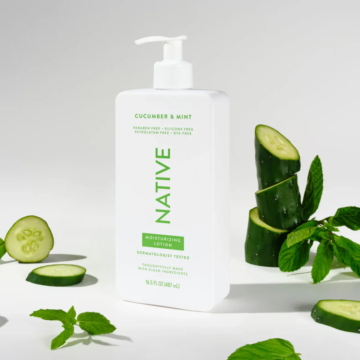 Cucumber & Mint Body Lotion by Native