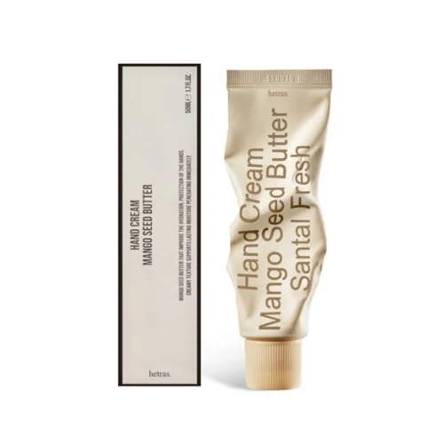 Santal Fresh Mango Seed Butter Hand Cream by Hetras.