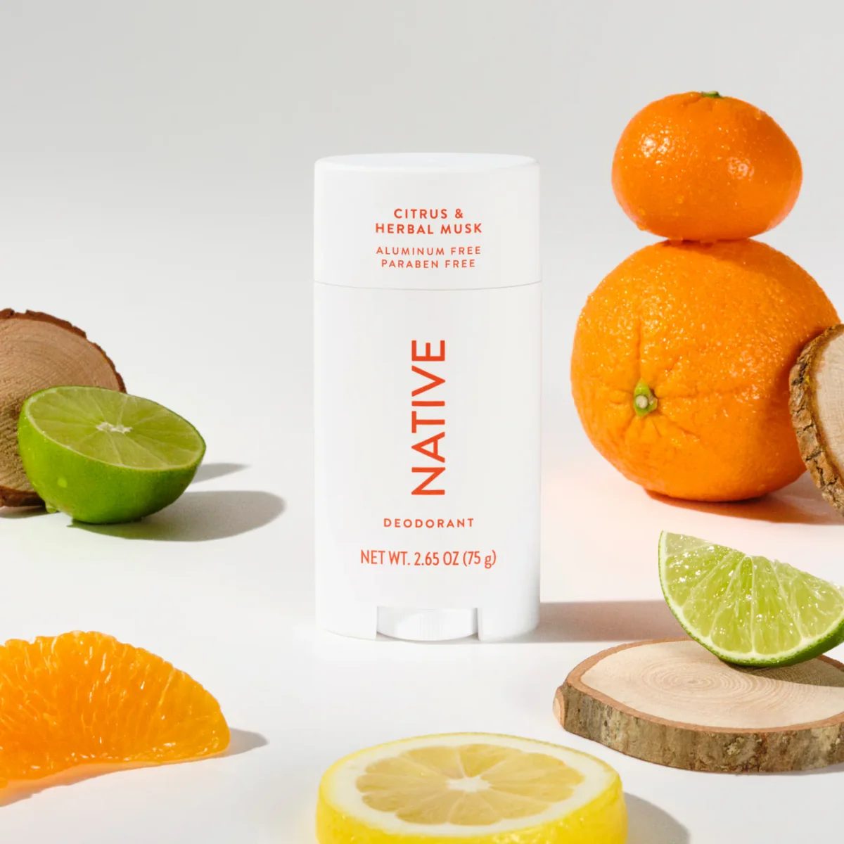 Citrus & Herbal Musk Deodorant Stick by Native