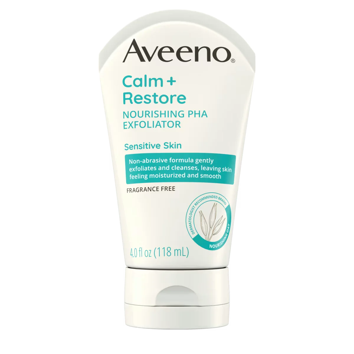 Calm + Restore Nourishing PHA Facial Exfoliator by Aveeno