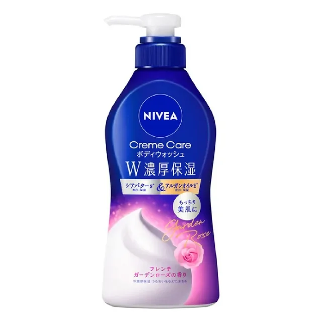 Garden Rose Cream Care Double Rich Moisture Body Wash by NIVEA