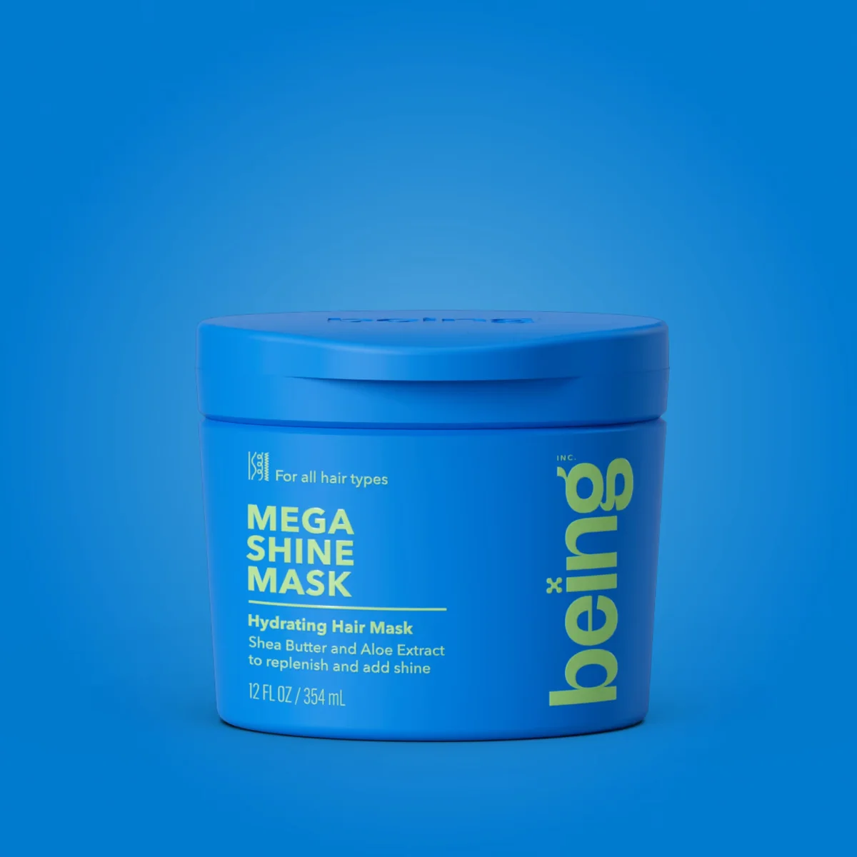 Mega Shine Mask Hydrating Hair Mask by being