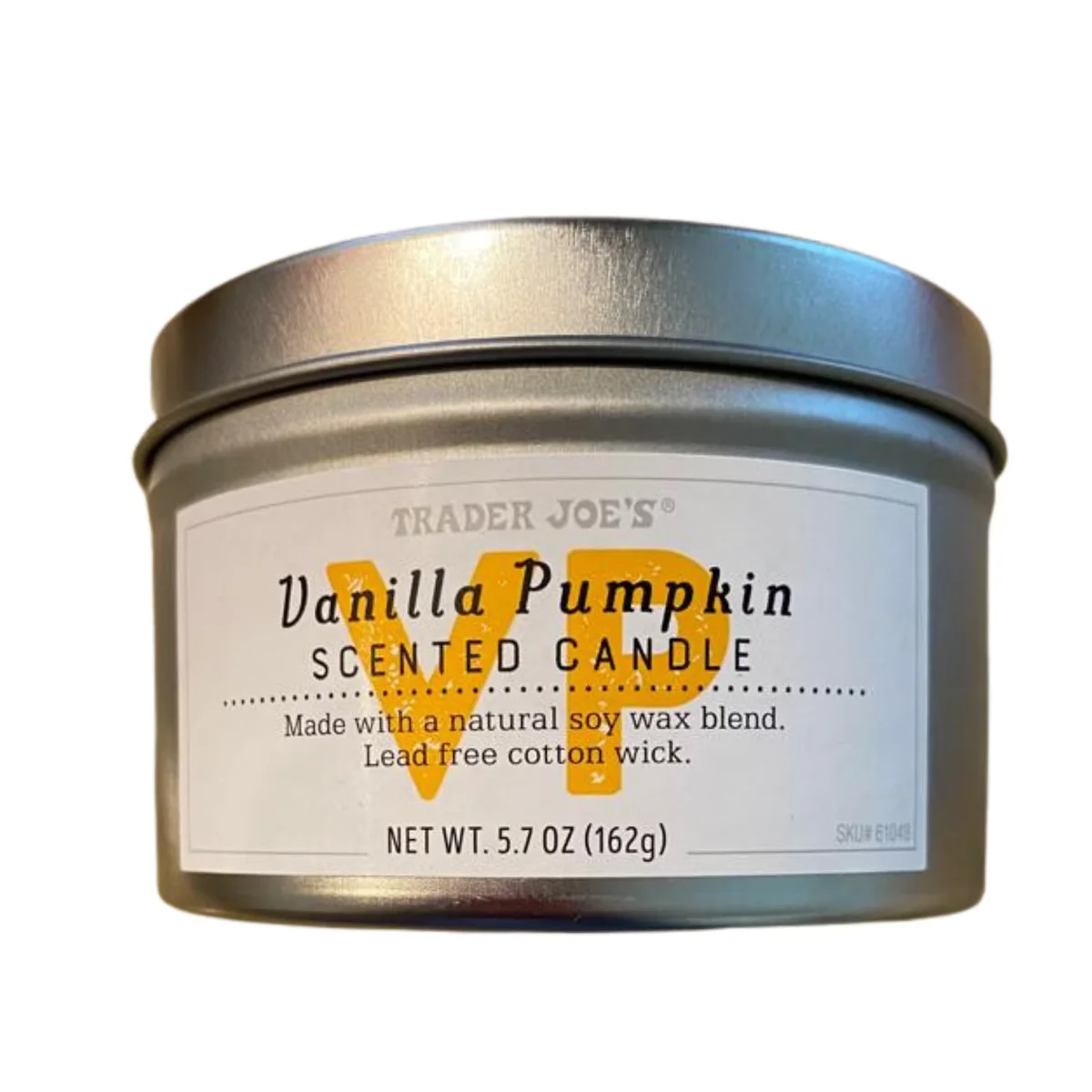 Vanilla Pumpkin Scented Candle by Trader Joe's