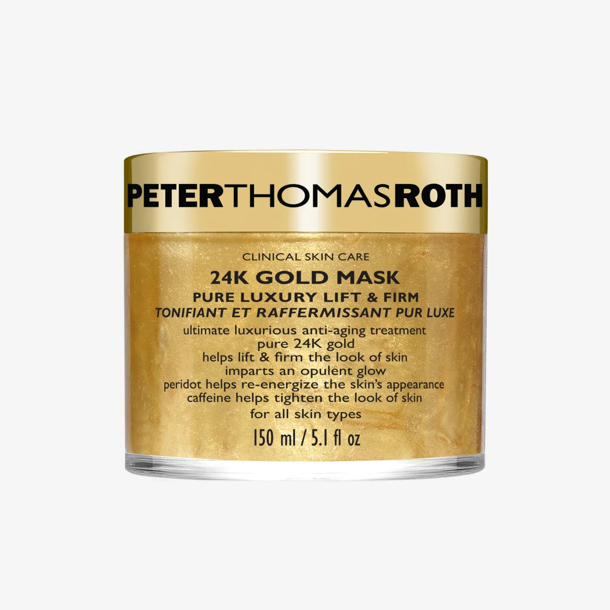 24K Gold Mask Pure Luxury Lift & Firm by Peter Thomas Roth