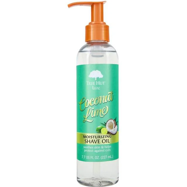 Coconut Lime Moisturizing Shave Oil by Tree Hut