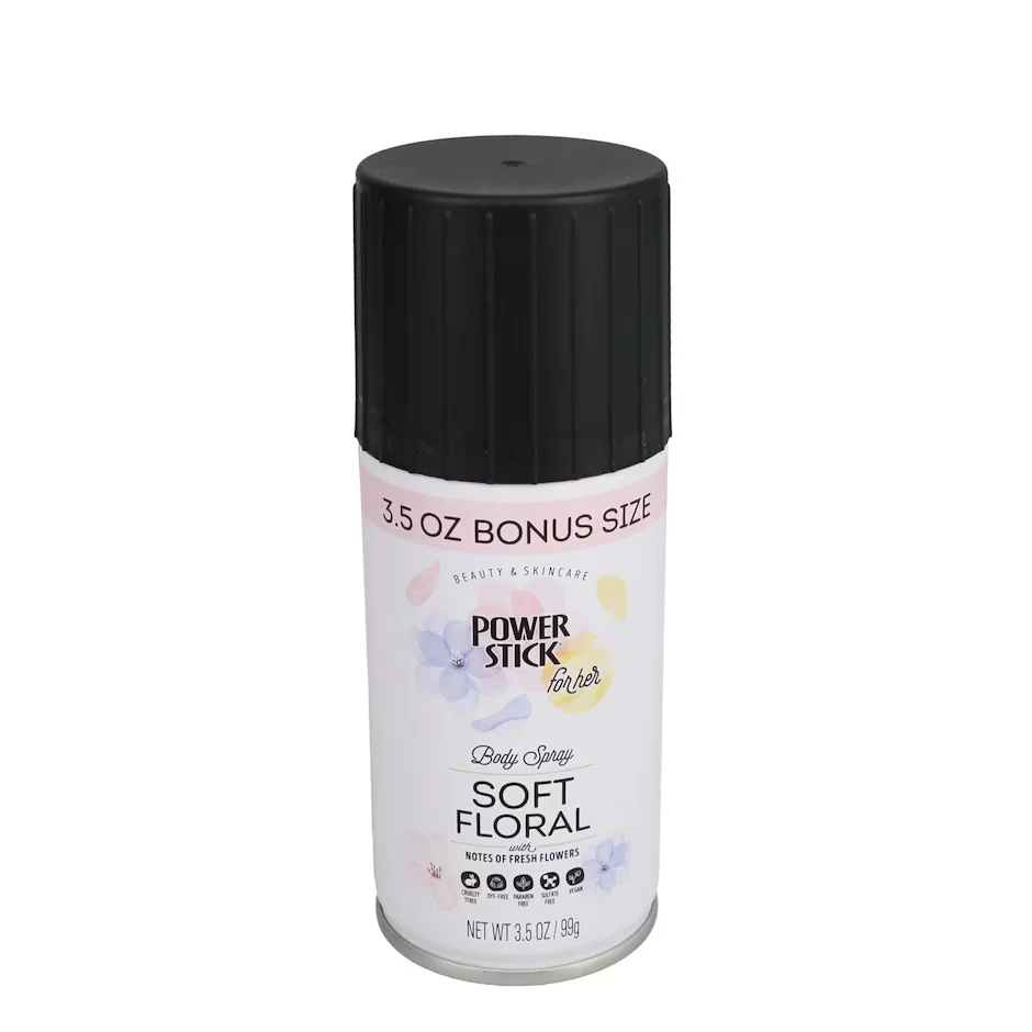 Soft Floral Body Spray by Power Stick